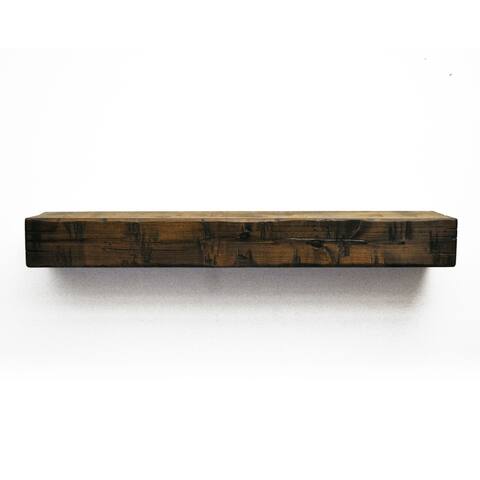 Rustic Fireplace Mantel Shelf