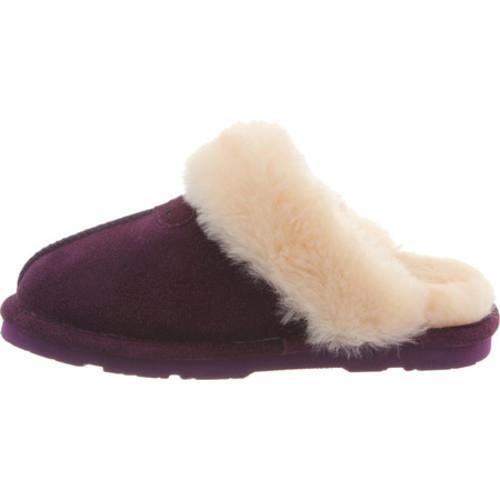 plum slippers