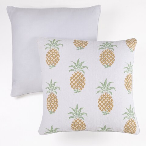Panama Jack Pineapple 24 inch Cotton Decorative Pillow Set of 2
