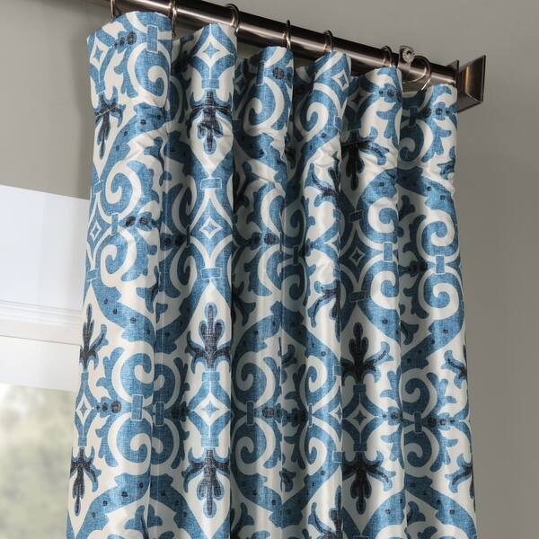 Shop Exclusive Fabrics Iron Gate Printed Faux Silk Taffeta