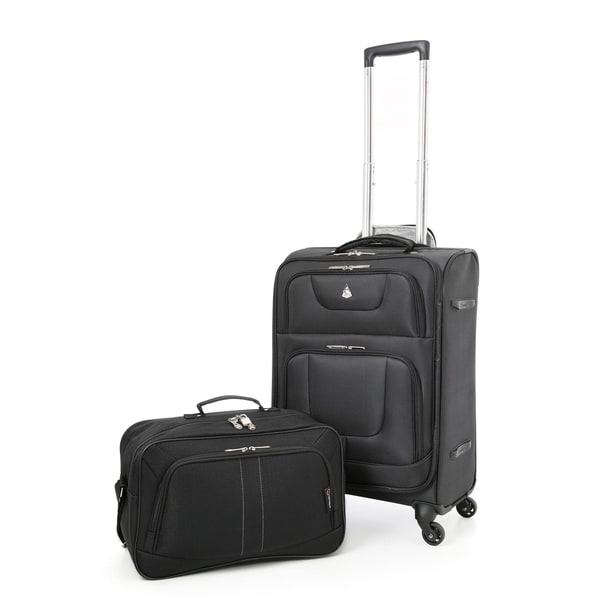 Shop Aerolite 4 Wheel Spinner 24x16x10&quot; Lightweight Luggage Suitcase -Max Carry On Size for ...