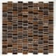 preview thumbnail 1 of 1, Clio Mosaics 1 X Random Mosaic Glass and Stone Tile in Eos - 12x12
