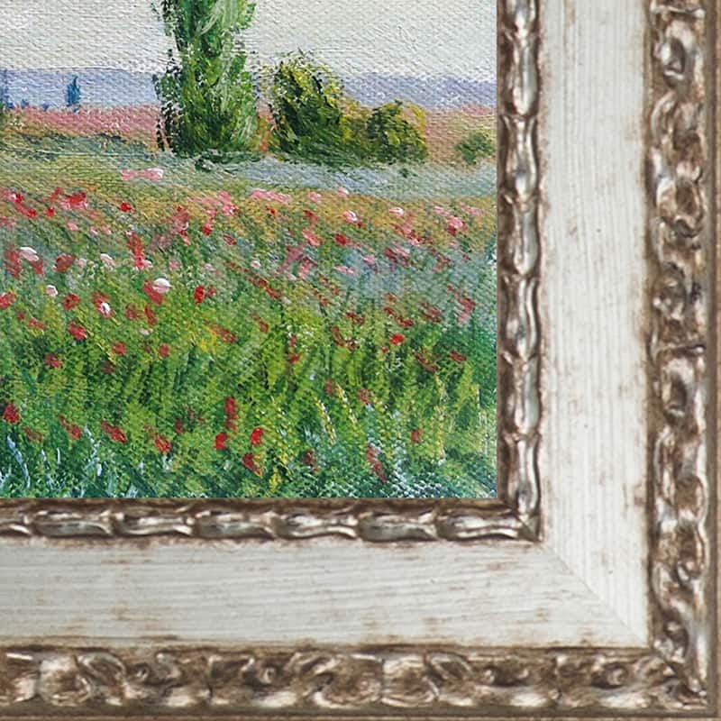 La Pastiche Claude Monet 'The Fields of Poppies' Hand Painted Oil ...