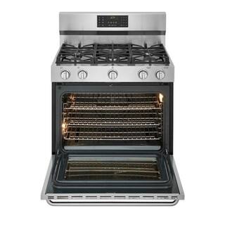 Shop Frigidaire Gallery 36 Freestanding Gas Range Stainless