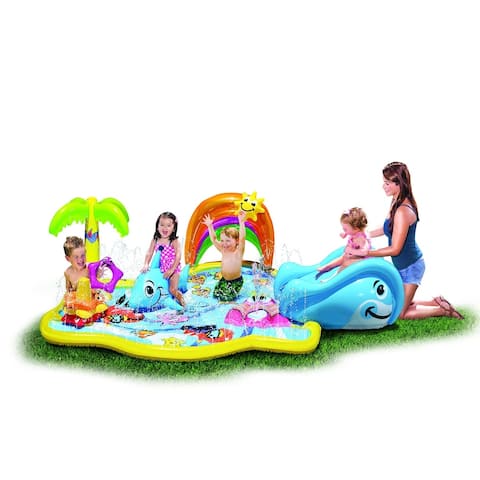 Banzai Toddler/Kids Inflatable Splish Splash Water Park