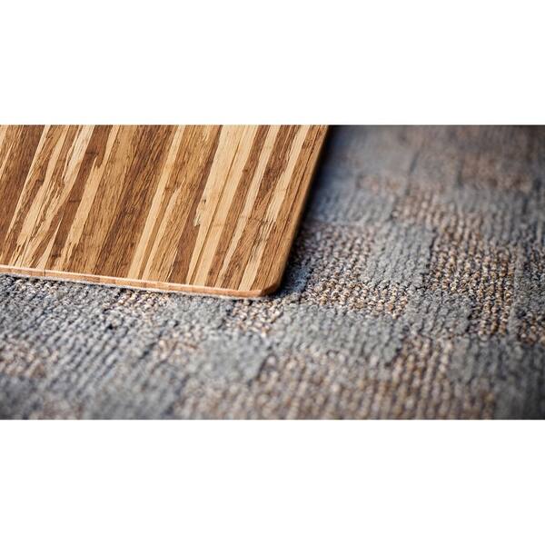 5MM Thick Roll-Up Bamboo Chair Mats