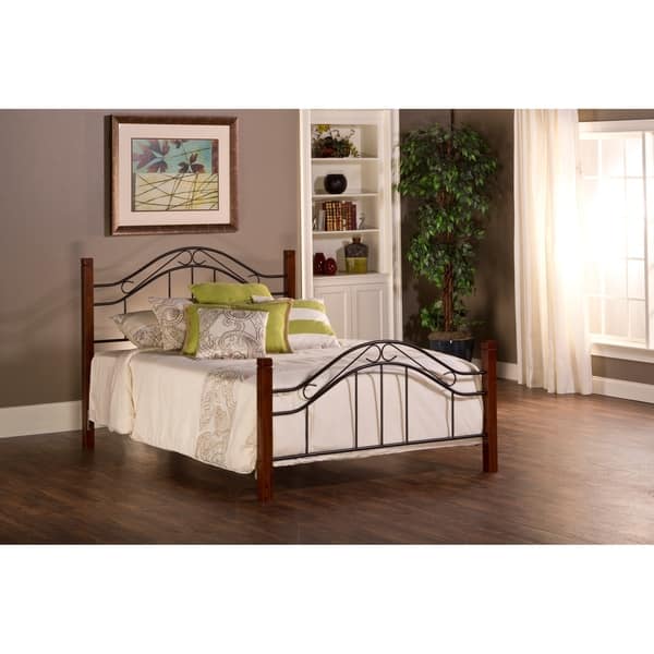 slide 1 of 1, Hillsdale Matson Winsloh Queen Bed Set - Queen with Rails