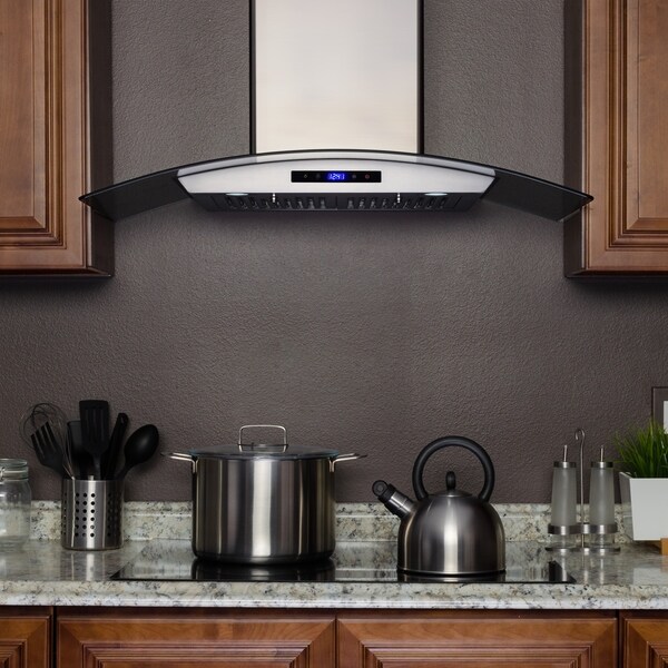 akdy under cabinet range hood