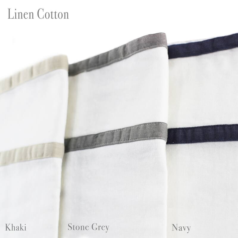 Classical Linen Cotton Collection Parallel Liner Sheet Sets
