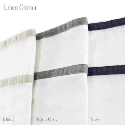 Classical Linen Cotton Collection Parallel Liner Sheet Sets