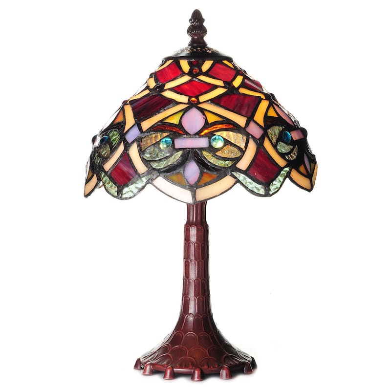 Tiffany-style Arielle Accent Lamp