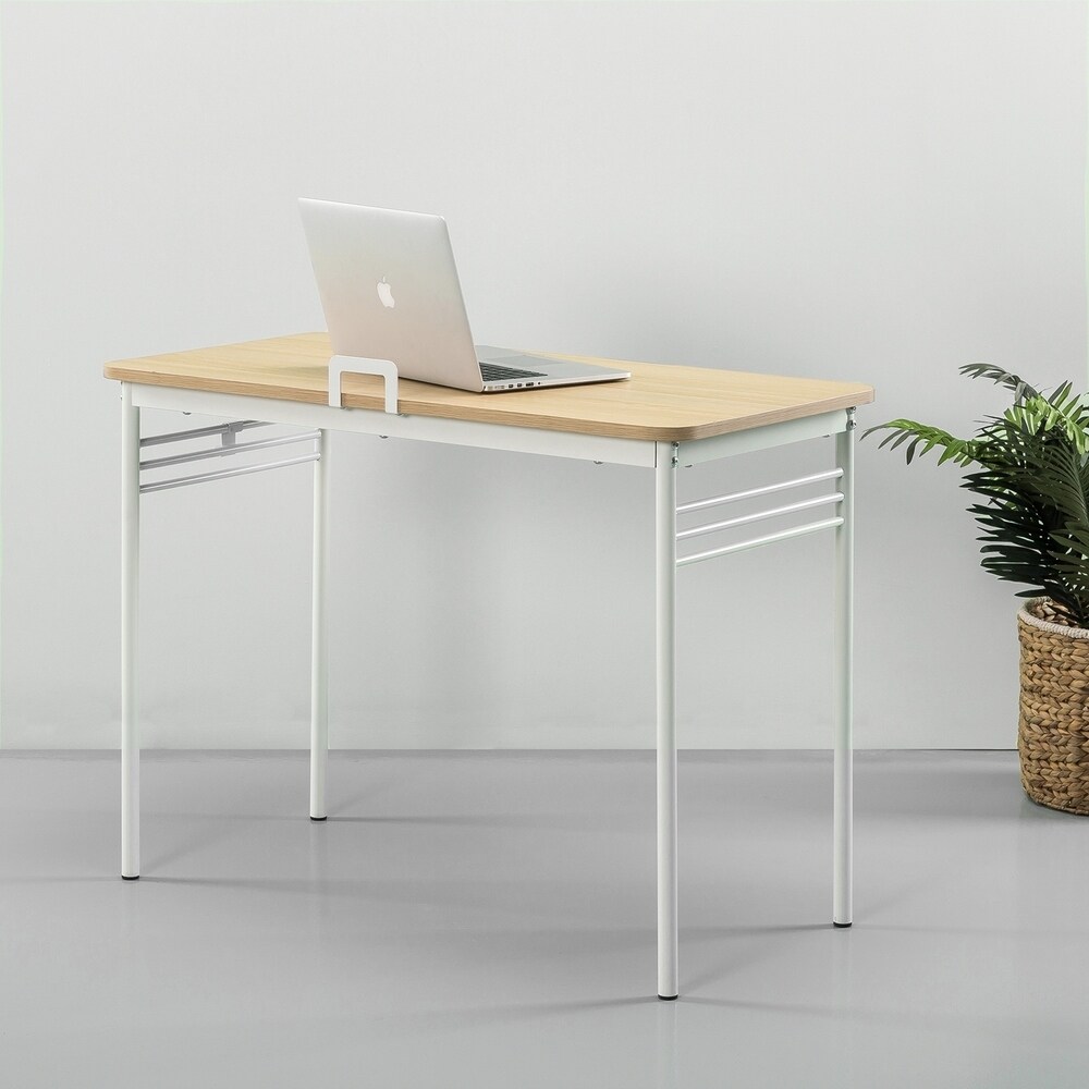 small cream colored desk