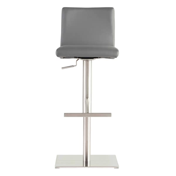 Stainless Steel Bar Stool Base scott adjustable bar counter stool with brushed stainless steel base