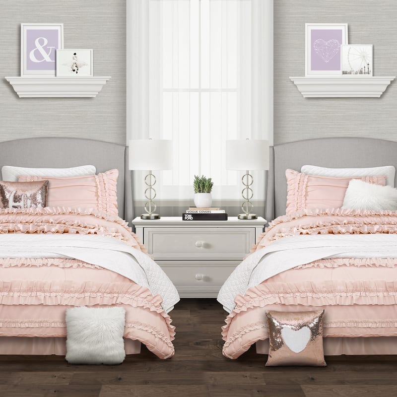 Gracewood Hollow Quist Ruffle Comforter Set