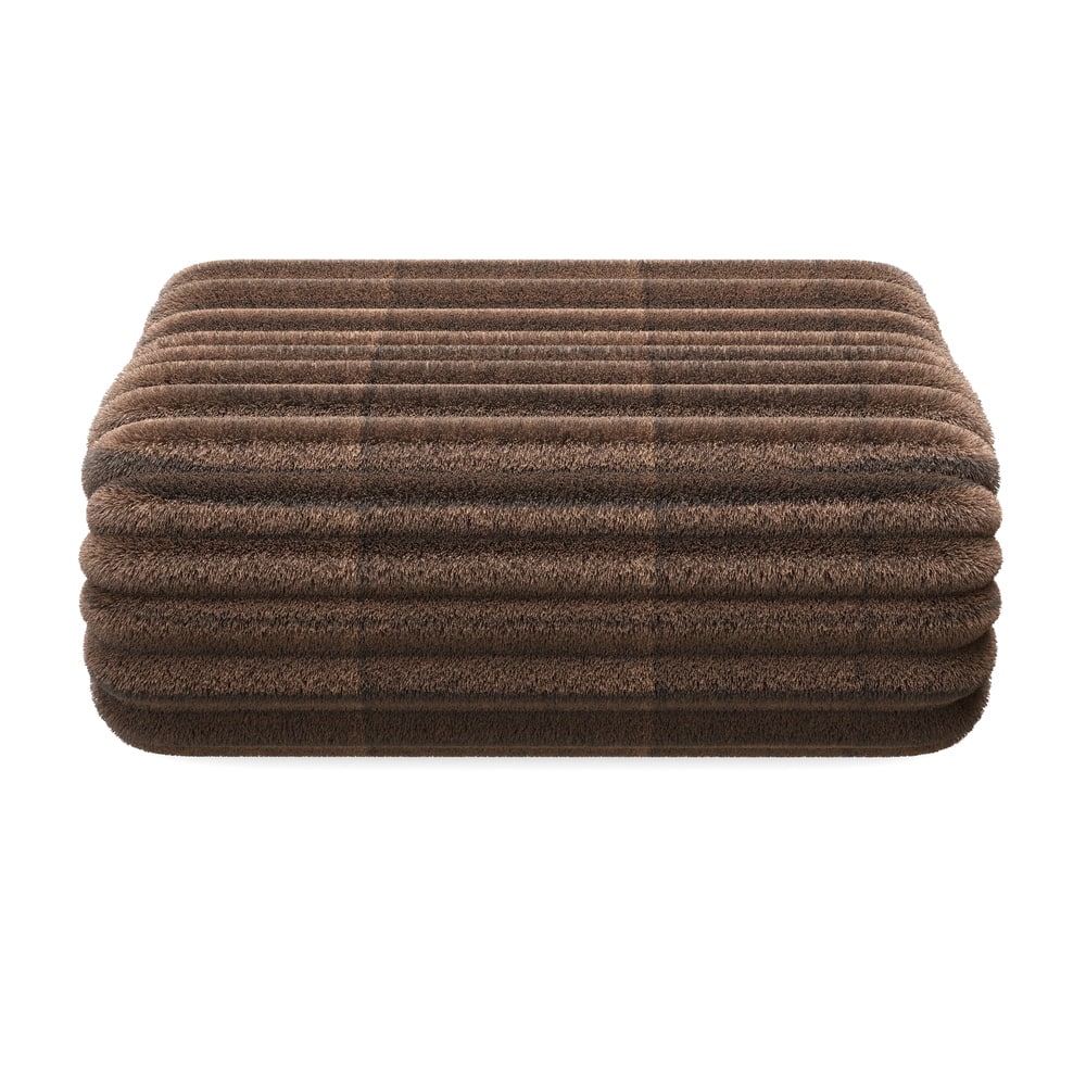 Madison Park Parker Oversized Plush Down Alternative Filled Throw