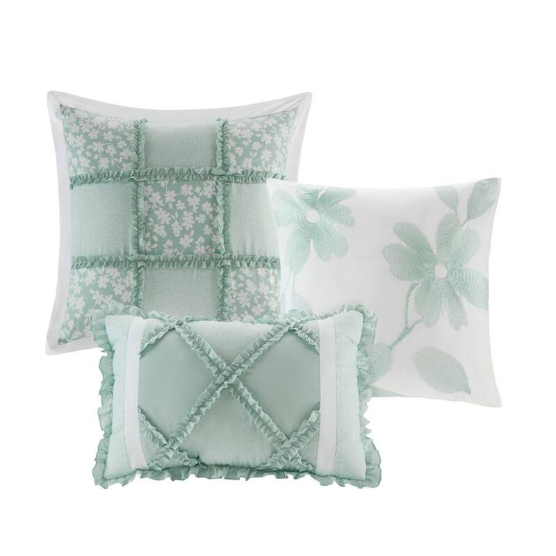 Madison Park Heidi Quilted Cotton Comforter Set