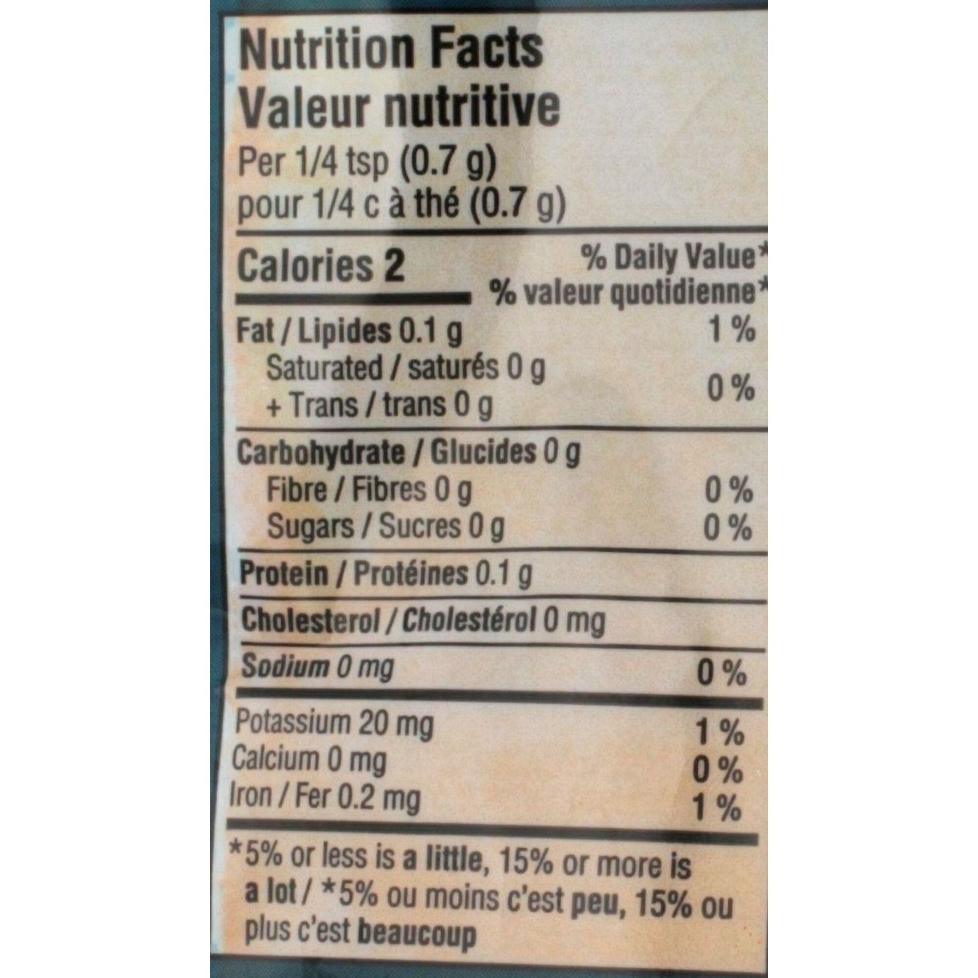 34 Paprika Nutrition Label Labels Design Ideas 2020