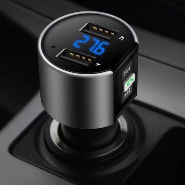 Car Bluetooth FM Transmitter Wireless Radio Adapter MP3 Player &Car USB Charger. Opens flyout.