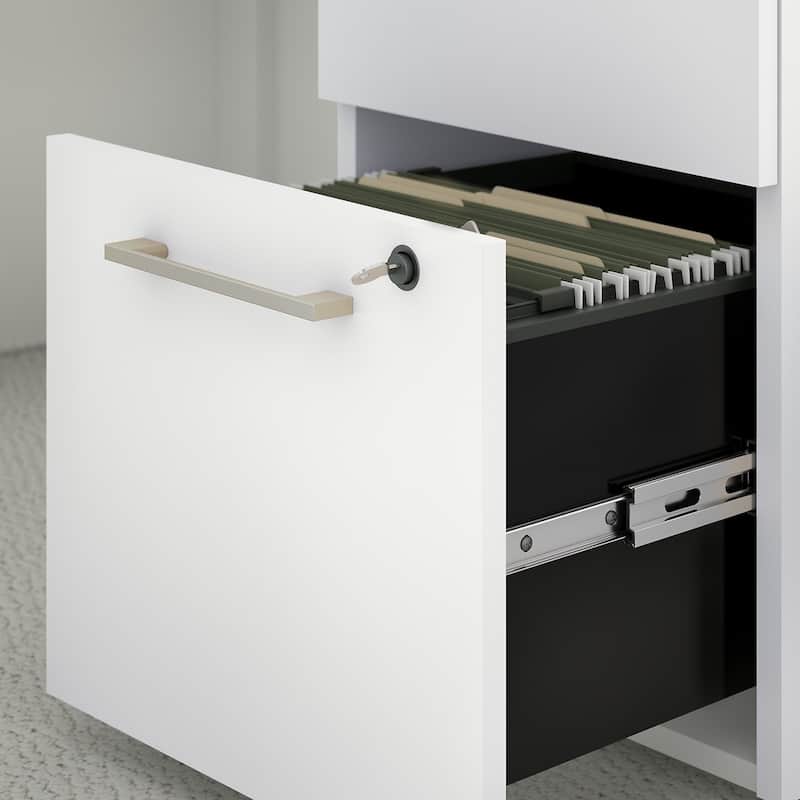 Move 60 Series 60W x 30D Height Adjustable Standing Desk with Storage