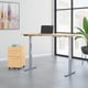 Move 60 Series 60W x 30D Height Adjustable Standing Desk with Storage ...