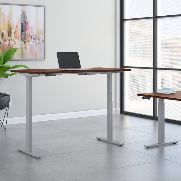 Move 60 Series 60W Height Adjustable Standing Desk in Hansen Cherry