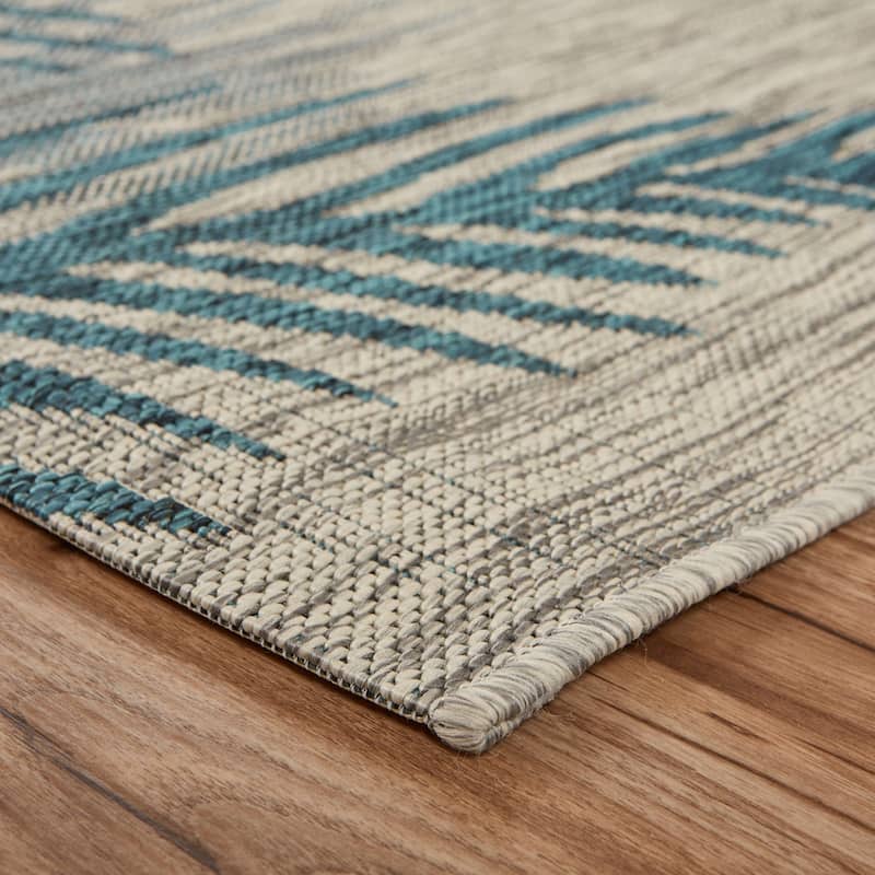 Sevita Minimal Palm Indoor/Outdoor Rug