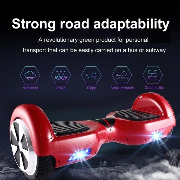 SELF BALANCE SCOOTER レッド　セルフバランススクーター 楽天市場】電動 バランススクーターの通販