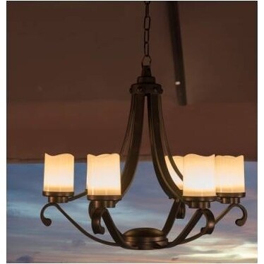 Sunjoy Plastic LED Chandelier - Chandeliers For Bedrooms by Overstock.com