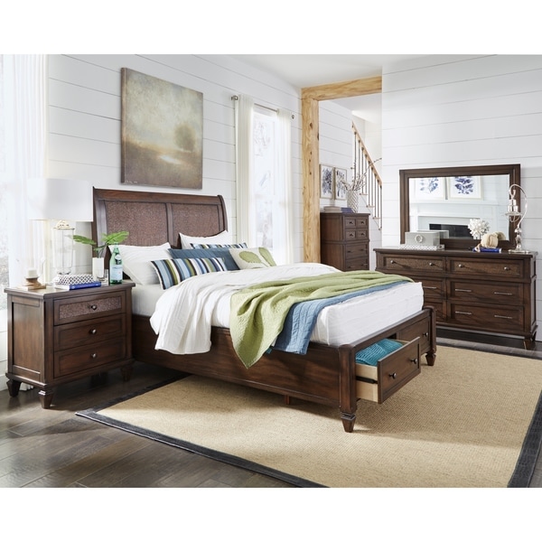 Coronado Complete Queen Storage Bed