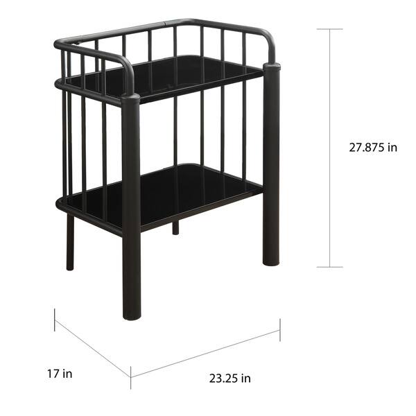 Shop Furniture Of America Ryan Industrial Style Sand Black Metal