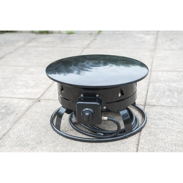 19" Portable LP Fire Pit With Flame Design