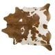 preview thumbnail 9 of 18, Pergamino Natural Solid Color Cowhide Rug