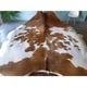 preview thumbnail 7 of 18, Pergamino Natural Solid Color Cowhide Rug