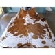 preview thumbnail 16 of 18, Pergamino Natural Solid Color Cowhide Rug