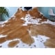 preview thumbnail 14 of 18, Pergamino Natural Solid Color Cowhide Rug
