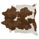 preview thumbnail 12 of 18, Pergamino Natural Solid Color Cowhide Rug