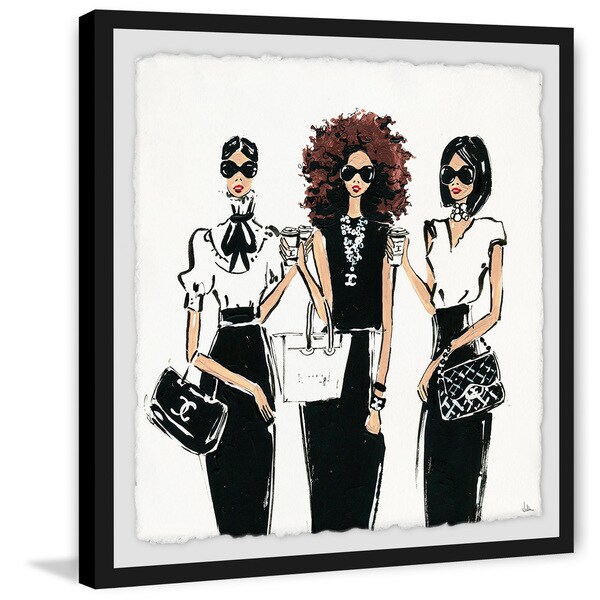 'Act Like Twenty-Five I' Framed Painting Print