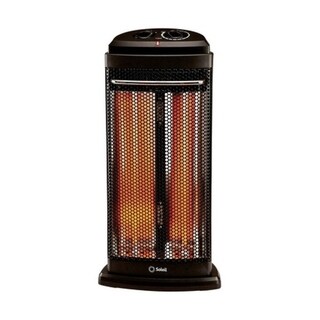Soleil Electric Radiant Portable Heater Brown