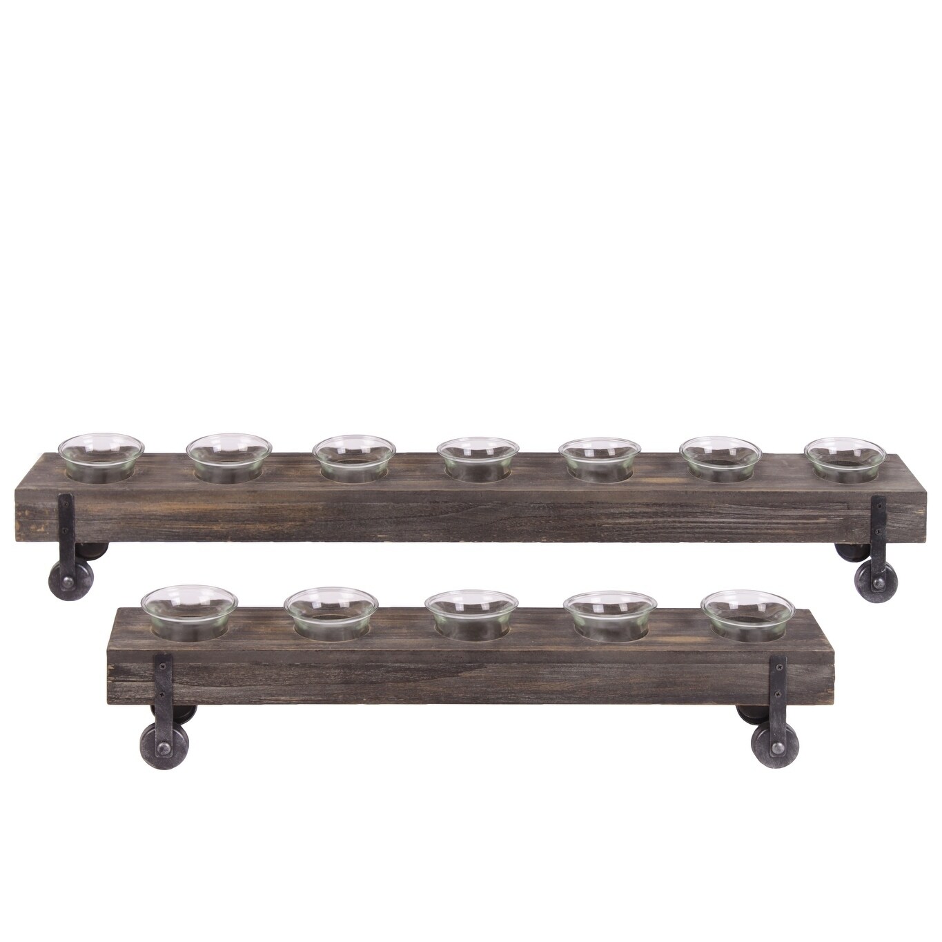 rectangular candle tray