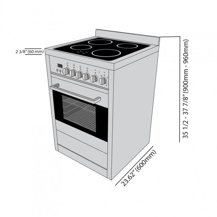gourmet electric range