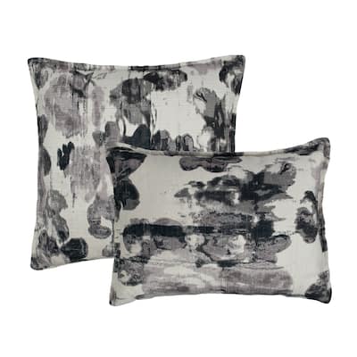 Sherry Kline Argasio Velvet Ebony Combo Decorative Pillows