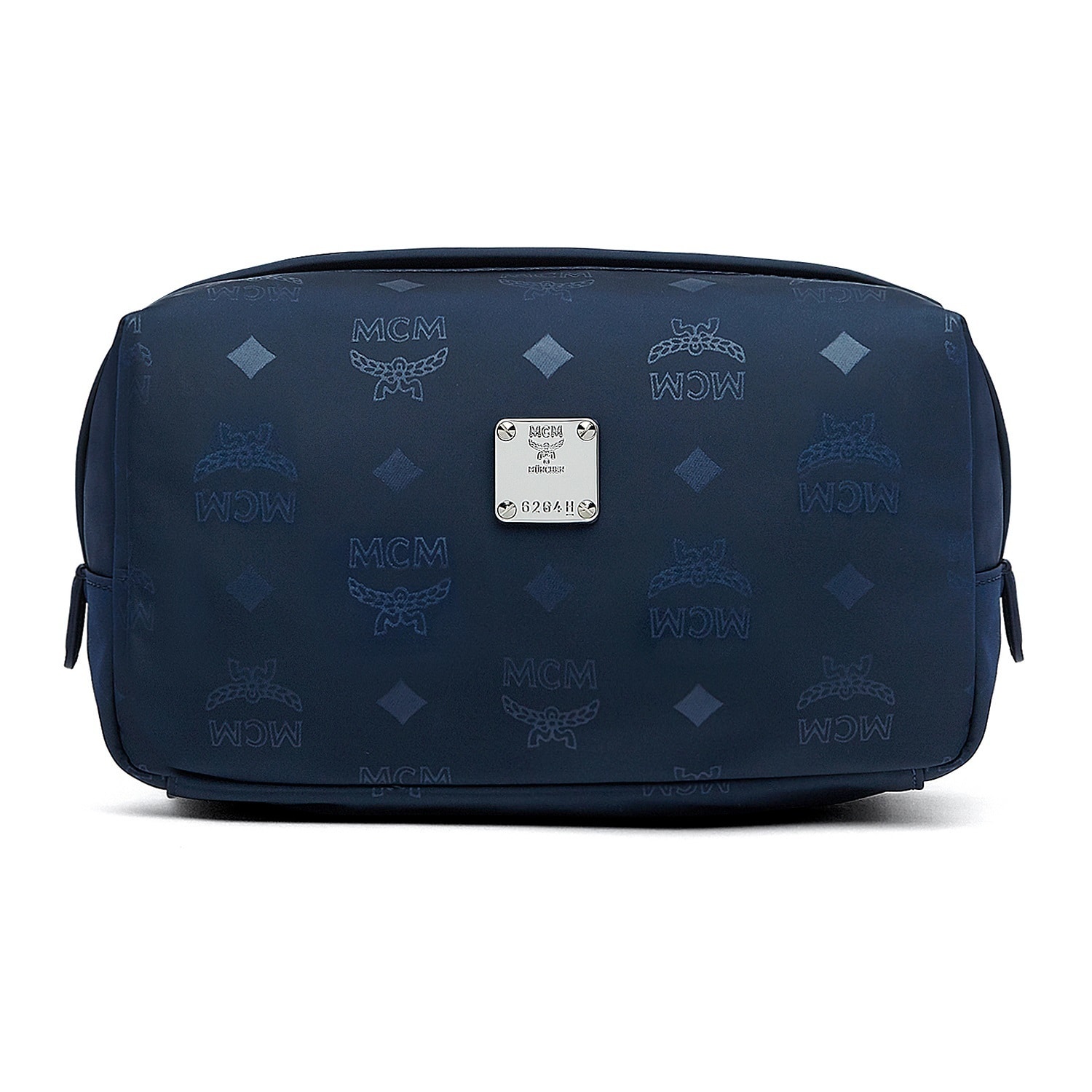 navy blue mcm bag