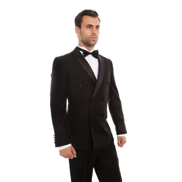 Shop Mens Tuxedo Double Breasted Slim Fit Tuxedo Suit Set ...