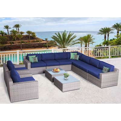 Vadella 11 Piece Olefin Conversation Set