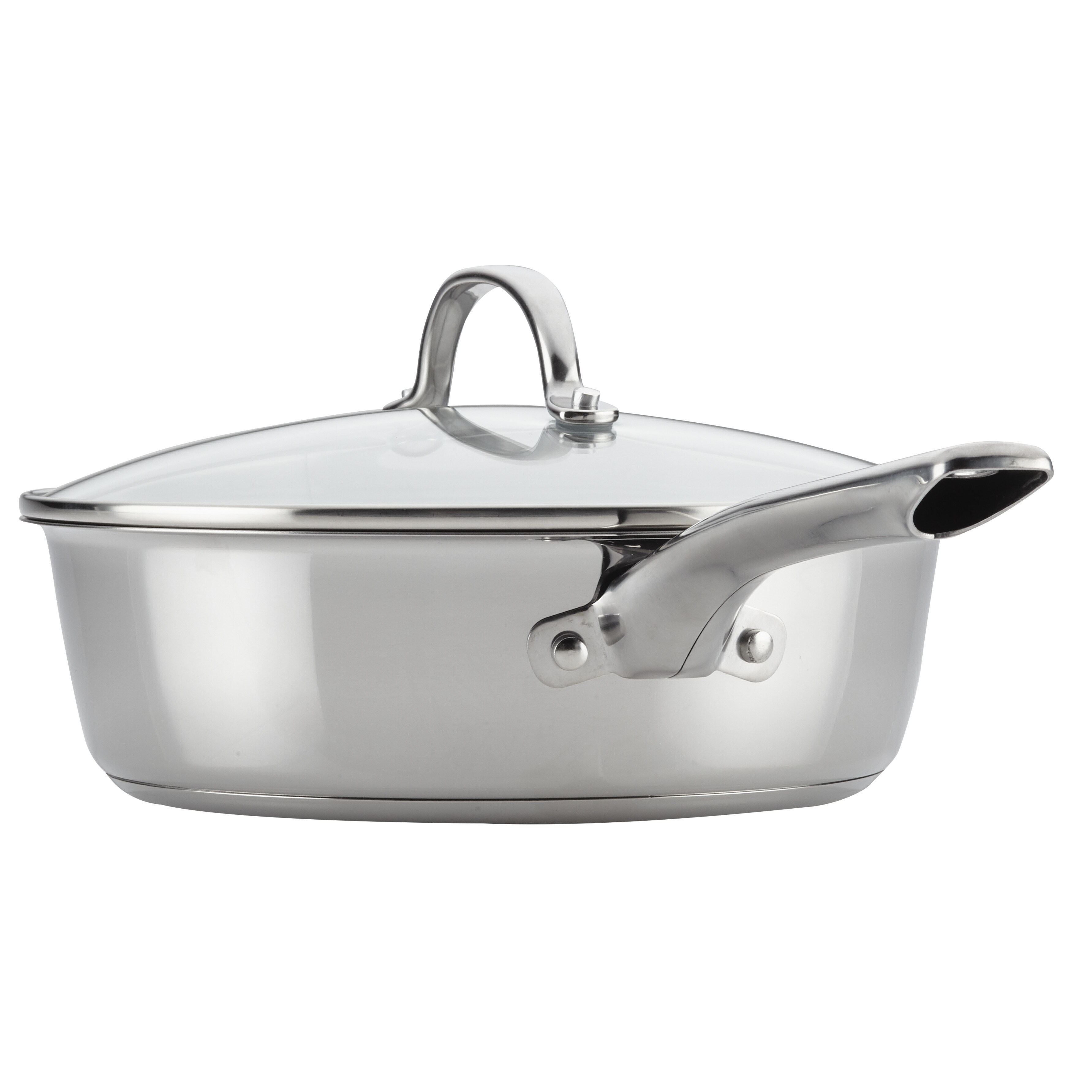 Ayesha Curry Home Collection Stainless Steel Saucepan, 1 Quart - Bed Bath &  Beyond - 20005441