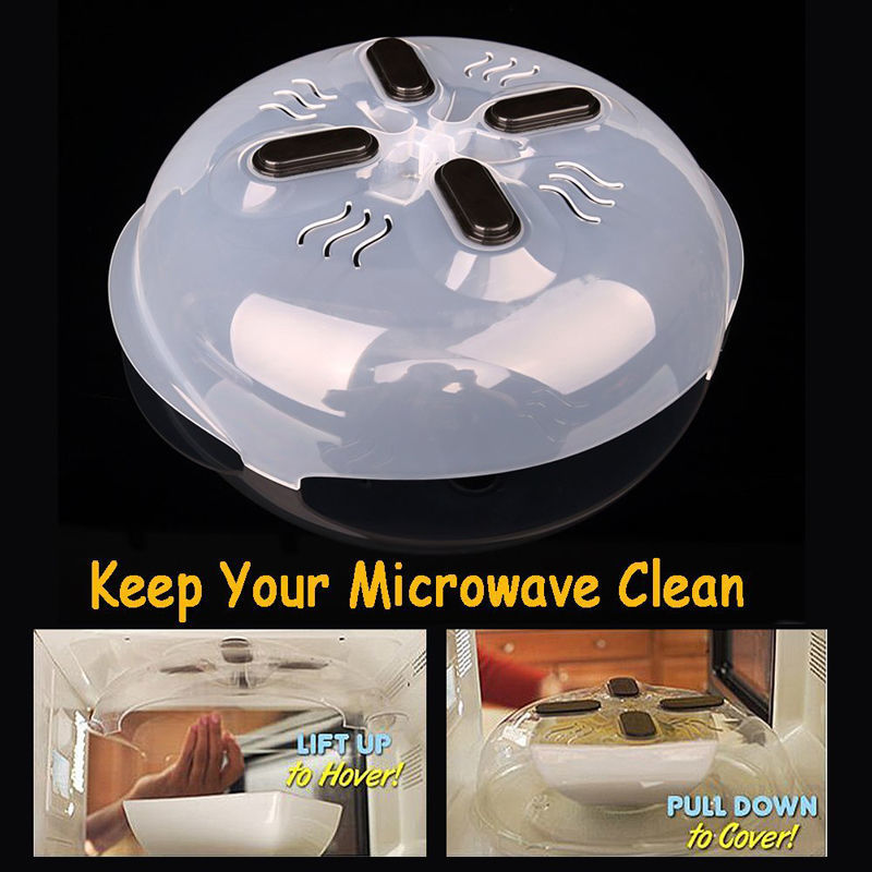 Magnetic Microwave Splatter Cover, 3 Pcs Microwave Cover Hover Magnetic  Splatter