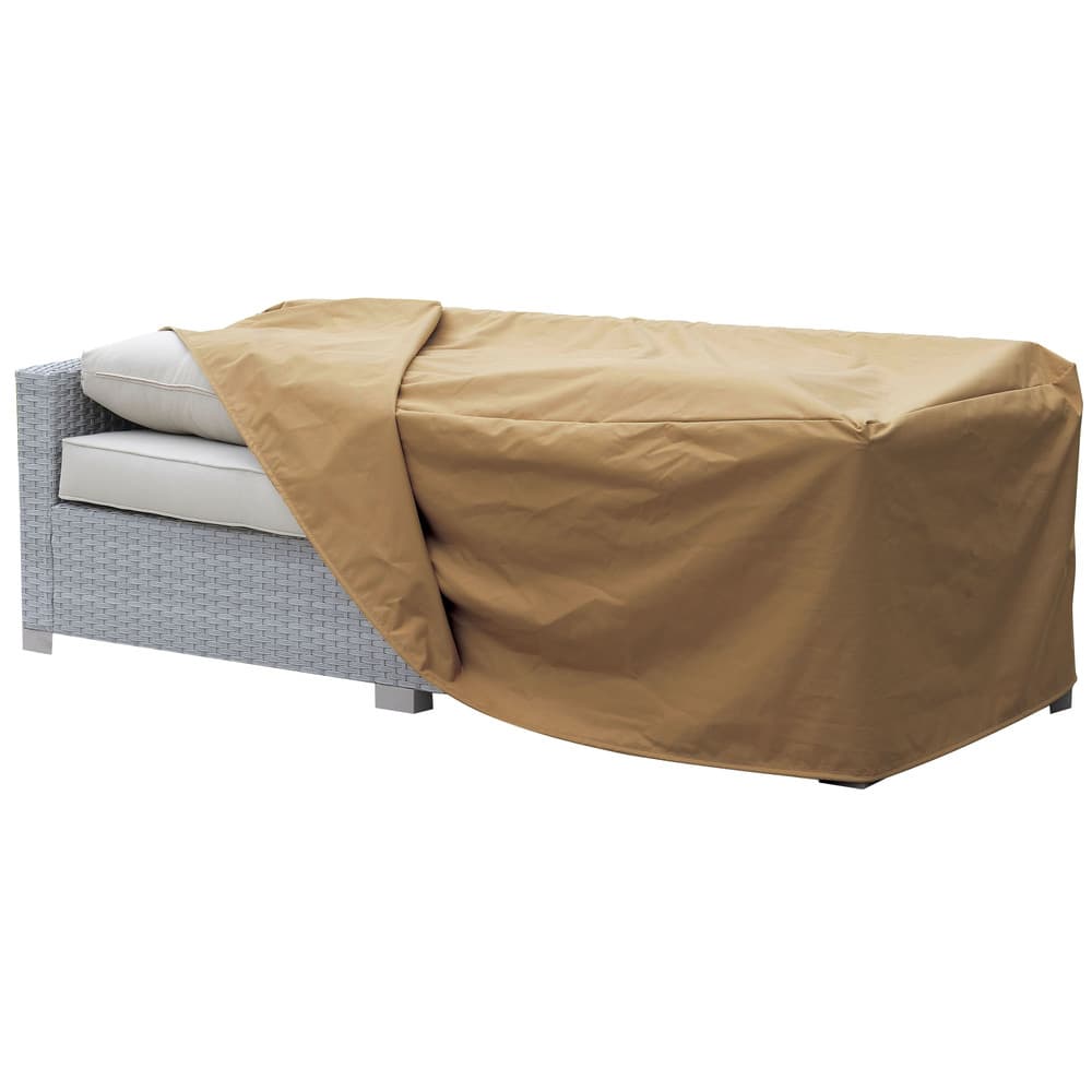 Boyd Transitional Brown Waterproof Small Sofa Dust Cover by Furniture of America