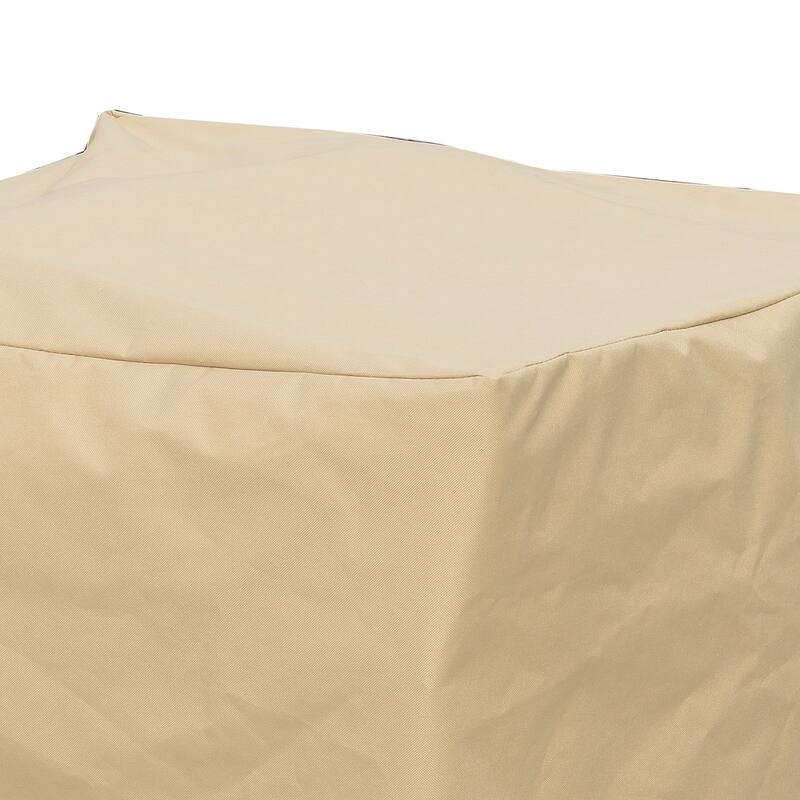 Boyd Transitional Brown Waterproof Small Chair Dust Cover by Furniture of America