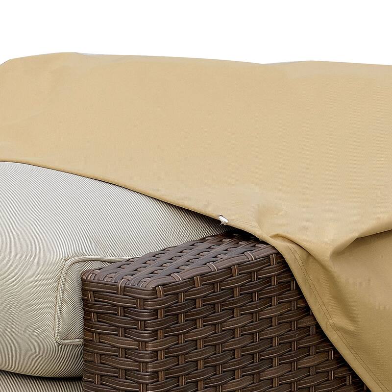 Boyd Transitional Brown Waterproof Small Chair Dust Cover by Furniture of America