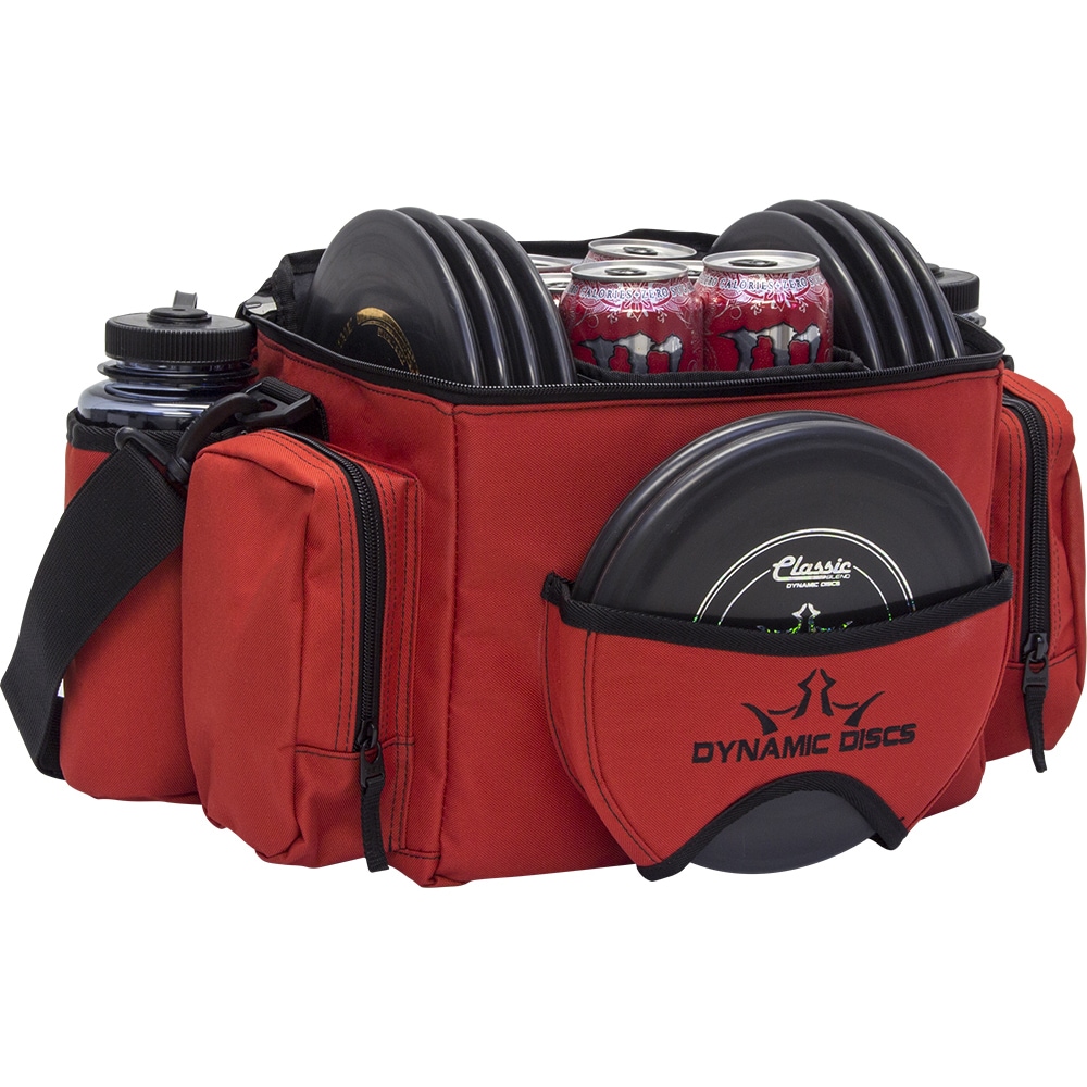 Dynamic Discs Solr Cooler Disc Golf Bag Red Black Ebay Dynamic Discs Solr Cooler Disc Golf Bag Red Black